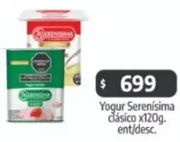 Autoservicio Capo La serenísima yogur clásico oferta