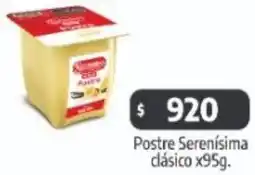 Autoservicio Capo La serenísima postre dásico oferta