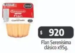 Autoservicio Capo La serenísima flan clásico oferta