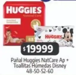 Autoservicio Capo Huggies pañal natcare ap+ oferta