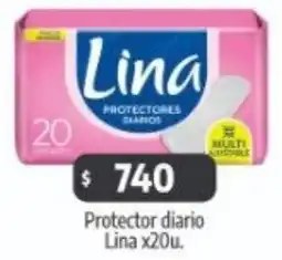 Autoservicio Capo Lina protector diario oferta