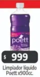 Autoservicio Capo Poett limpiador líquido oferta