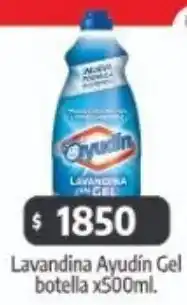 Autoservicio Capo Ayudin lavandina gel botella oferta