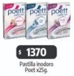Autoservicio Capo Poet pastilla inodoro oferta