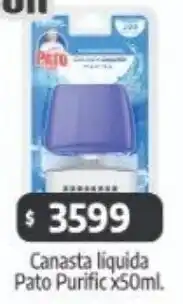 Autoservicio Capo Pato purific canasta liquida oferta