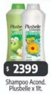 Autoservicio Capo Plusbelle shampoo acond. oferta