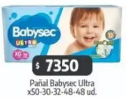 Autoservicio Capo Babysec pañal ultra oferta