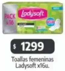 Autoservicio Capo Ladysoft toallas femeninas oferta