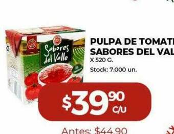 Super MAMI Pulpa De Tomate Sabores Del Valle oferta