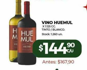 Super MAMI Vino Huemul oferta