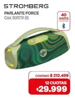 Naldo Lombardi STROMBERG Parlante force oferta