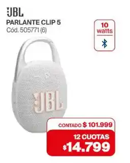 Naldo Lombardi JBL Parlante clip 5 oferta
