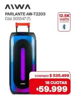 Naldo Lombardi AIWA Parlante AW-T2203 oferta