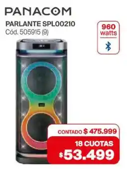 Naldo Lombardi PANACOM Parlante SPL00210 oferta