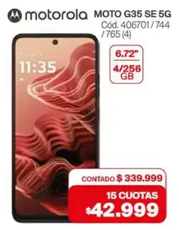 Naldo Lombardi MOTO G35 SE 5G oferta