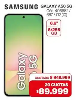 Naldo Lombardi Samsung Galaxy A56 5G oferta