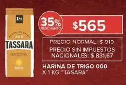 Carrefour Tasara harina de trigo 000 oferta