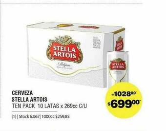 Atomo Conviene Cerveza Stella Artois oferta