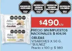 Carrefour Bulnez obleas v/sabores oferta