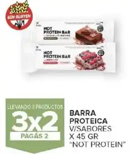 Carrefour Not protein barra proteica v/sabores oferta