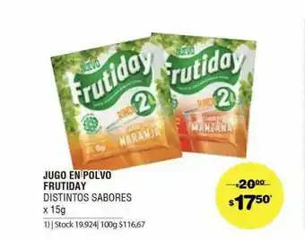 Atomo Conviene Jugo En Polvo Frutiday oferta