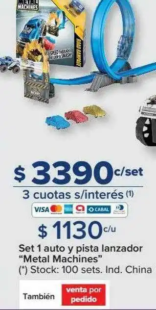 Carrefour Set 1 Auto Y Pista Lanzador oferta