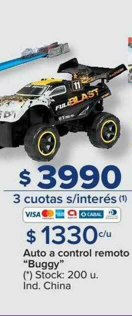 Carrefour Auto A Control Remoto oferta