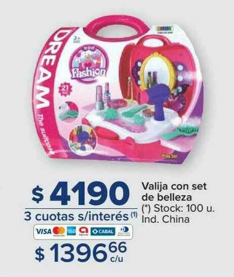 Oferta Valija Rígida ABS 4 Ruedas IOA en Carrefour