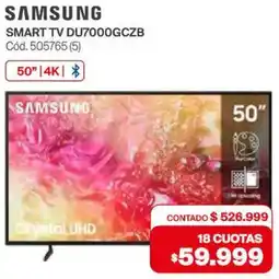 Naldo Lombardi Samsung smart tv 50" oferta