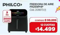 Naldo Lombardi PHILCO freidora de aire oferta