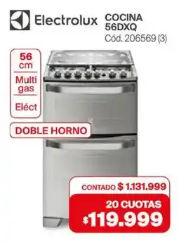Naldo Lombardi Electrolux cocina oferta