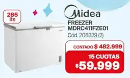 Naldo Lombardi Midea freezer oferta
