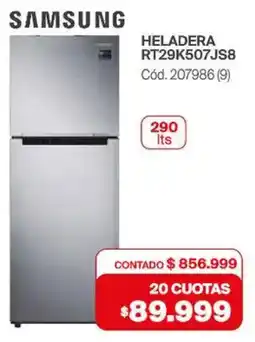 Naldo Lombardi SAMSUNG heladera oferta