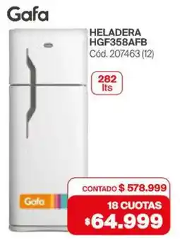 Naldo Lombardi Gafa heladera oferta