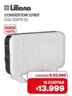 Naldo Lombardi Liliana convertor oferta