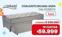 Naldo Lombardi Inducol conjunto bicama agra oferta