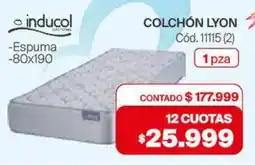 Naldo Lombardi Inducol colchón lyon oferta