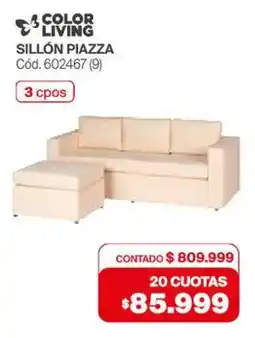 Naldo Lombardi Color Living sillón piazza oferta