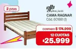 Naldo Lombardi GJB Cama Ragnar oferta