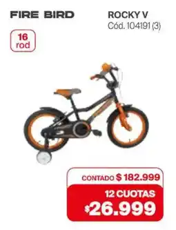 Naldo Lombardi Fire bird Rocky V oferta