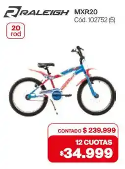 Naldo Lombardi RALEIGH MXR20 oferta