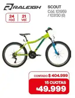 Naldo Lombardi RALEIGH Scout oferta