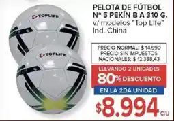 Carrefour Pelota de fútbol n° 5 pekin B A oferta