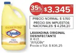 Carrefour Ayudín lavandina original desinfectante oferta