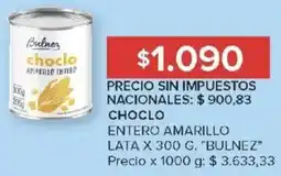 Carrefour Bulnez entero amarillo lata oferta