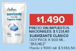 Carrefour Bulnez suavizante clásico doy pack oferta