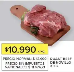 Carrefour Roast beef de novillo oferta