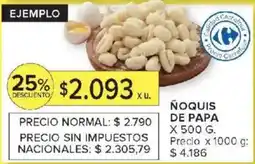 Carrefour Ñoquis de papa oferta