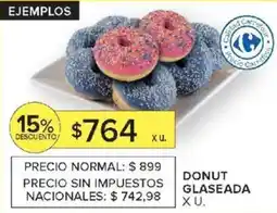 Carrefour Donut glaseada oferta