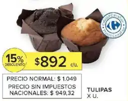 Carrefour Tulipas oferta